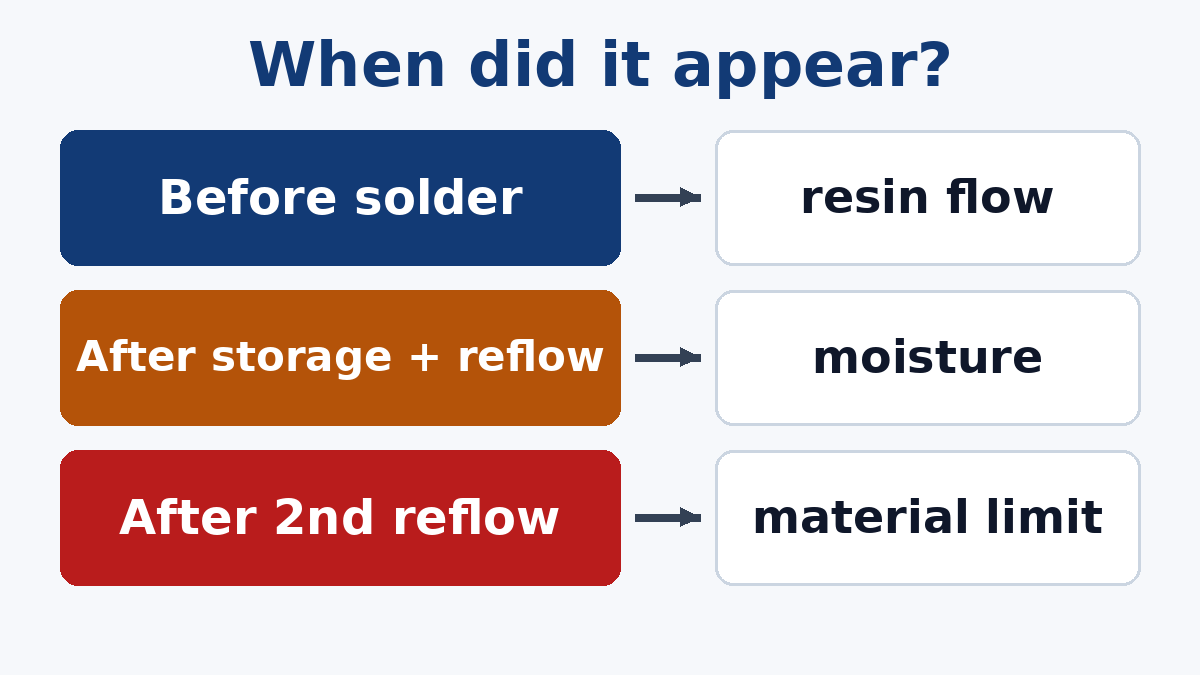 What the microsection and timing tell you