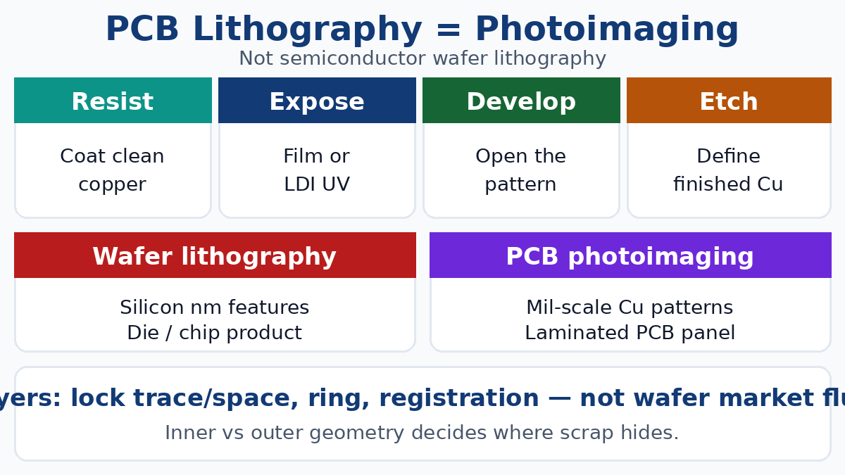 PCB lithography and photoimaging — factory buyer guide