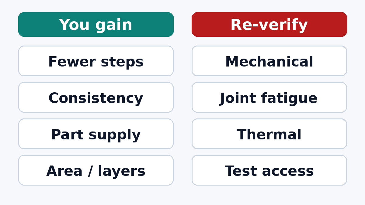 What conversion gains and what it must re-verify